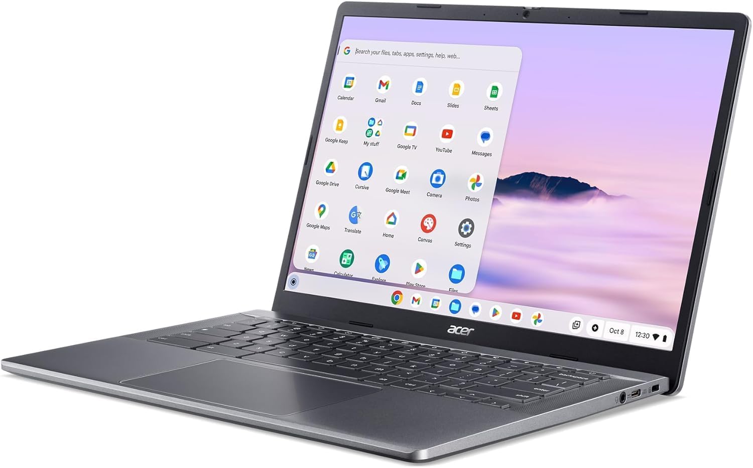 Chromebook Plus 14" Touchscreen Laptop, 8GB RAM, 256GB SSD S3913