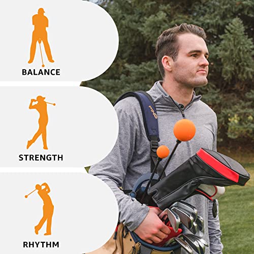 Golf Swing Trainer Set with Speed Stick K114