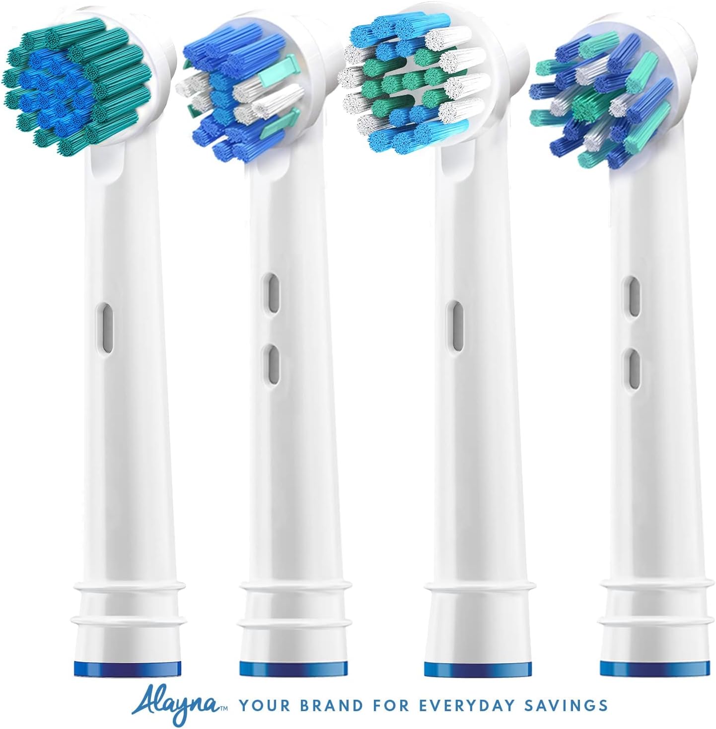Replacement Toothbrush Heads for Electric Toothbrushes, 16 Assorted Refills M1479