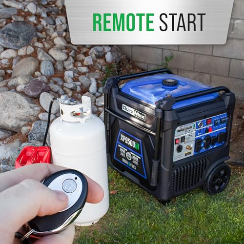 9,500-Watt Dual Fuel Digital Inverter Portable Generator P202
