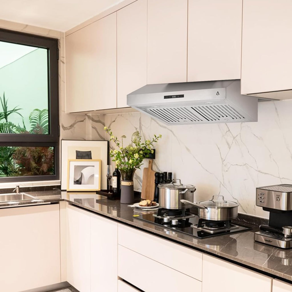 Stainless Steel 30 Inch Under Cabinet Range Hood with 3-Speed Exhaust Fan X705150