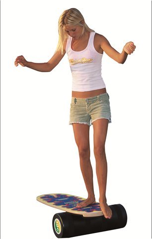 Balance Board with Roller for Surfers, Snowboarders, SUP, Fitness T412446
