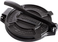 Victoria 6.5 Inch Cast Iron Tortilla Press. Tortilla Maker, Flour Tortilla press, Rotis Press, Dough Press, Pataconera Seasoned with Flaxeed Oil