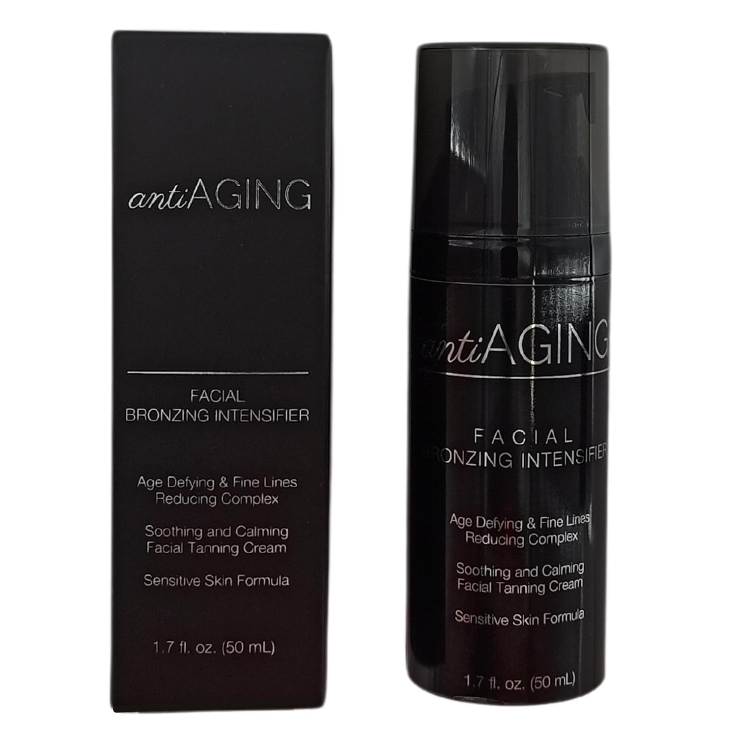 Anti-Aging Face Tanning Lotion for Tanning Beds with Bronzer Z370027