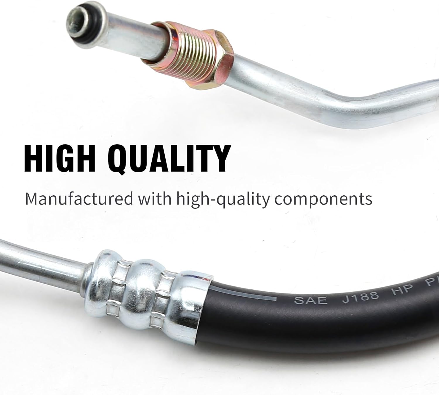 Power Steering Pressure Line Hose Assembly for Toyota Tundra 2000-2006 Sequoia 2001-2007 V8 4.7L N5714