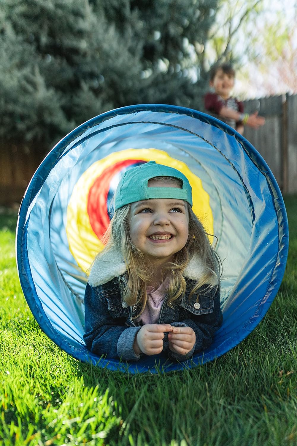 Kids Crawl Tunnel 6 Foot Multi Color I704