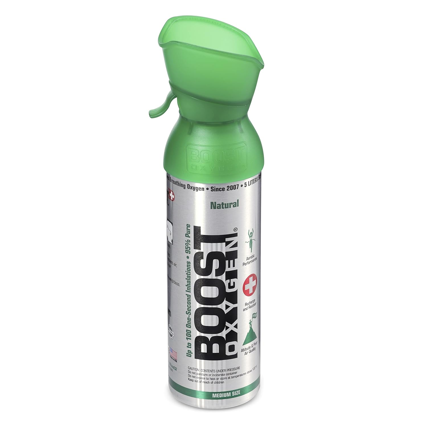Supplemental Oxygen 5 Liter Canister with Mouthpiece for Altitude Recovery T446