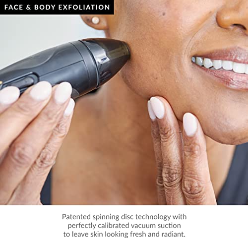 At-Home Microdermabrasion Machine for Face & Body with Exfoliating Crystals and Vacuum Suction W64080