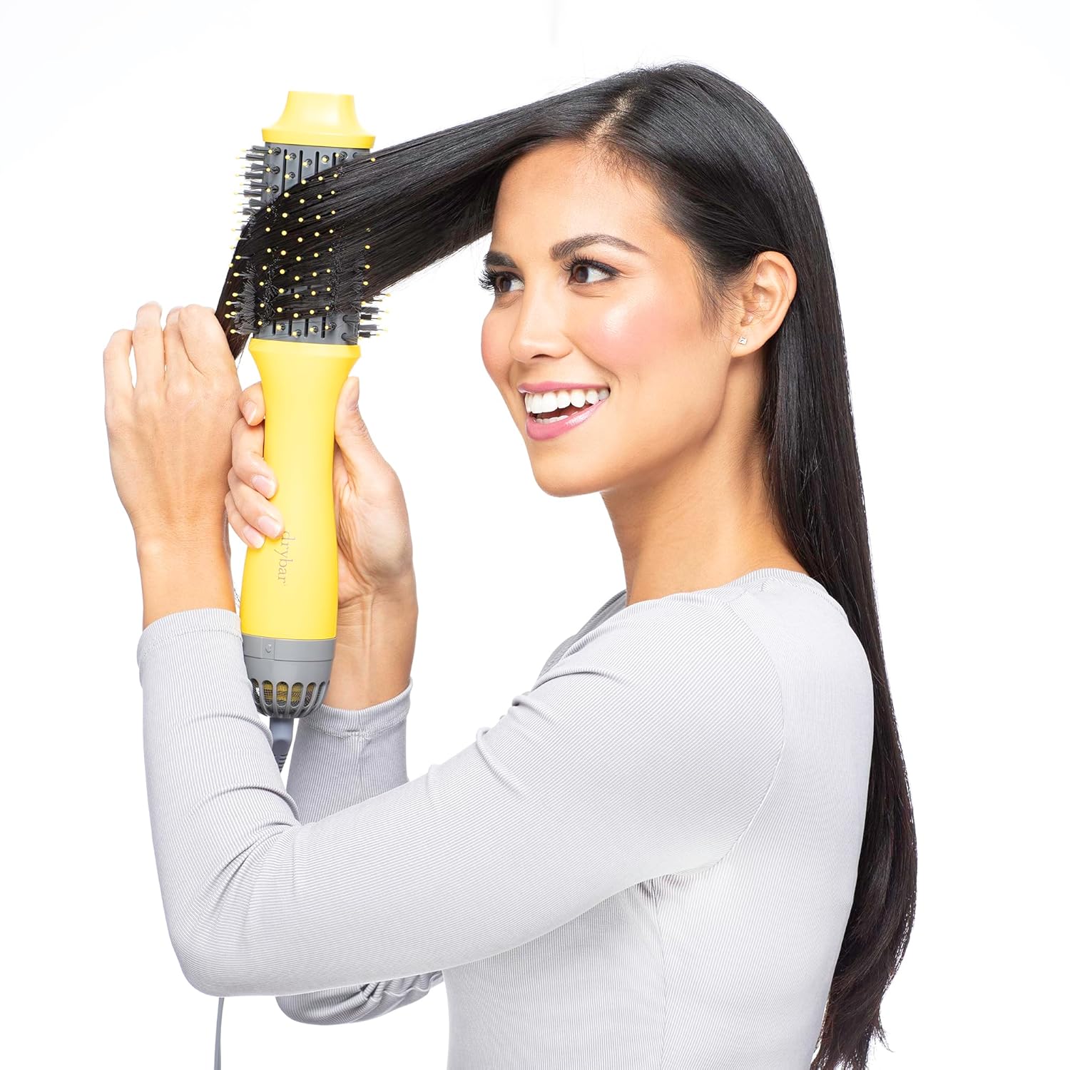 Oval Blow Dryer Brush for Long Hair, Lightweight with 3 Heat Settings N215