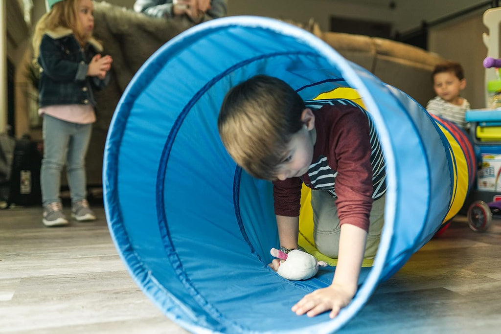 Kids Crawl Tunnel 6 Foot Multi Color I704