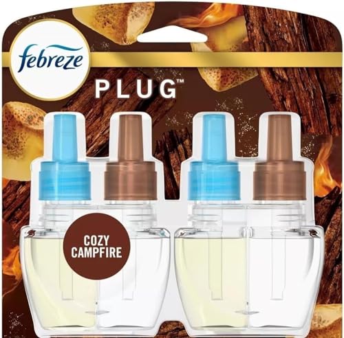 Febreze Odor-Fighting Fade Defy PLUG Air Freshener Refill, Mediterranean Lavender, (2) .87 fl. oz. Oil Refills (Pack of 2)