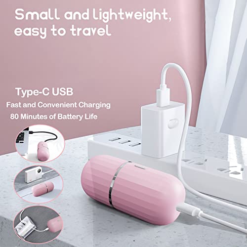Rechargeable Electric Razor for Women, Waterproof Facial Hair Removal K59319
