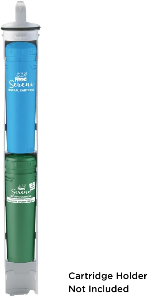 In-Line Cartridges for Hot Tubs with Built-In Holders, Mineral + 3 Bromine Cartridges (200g) X60229