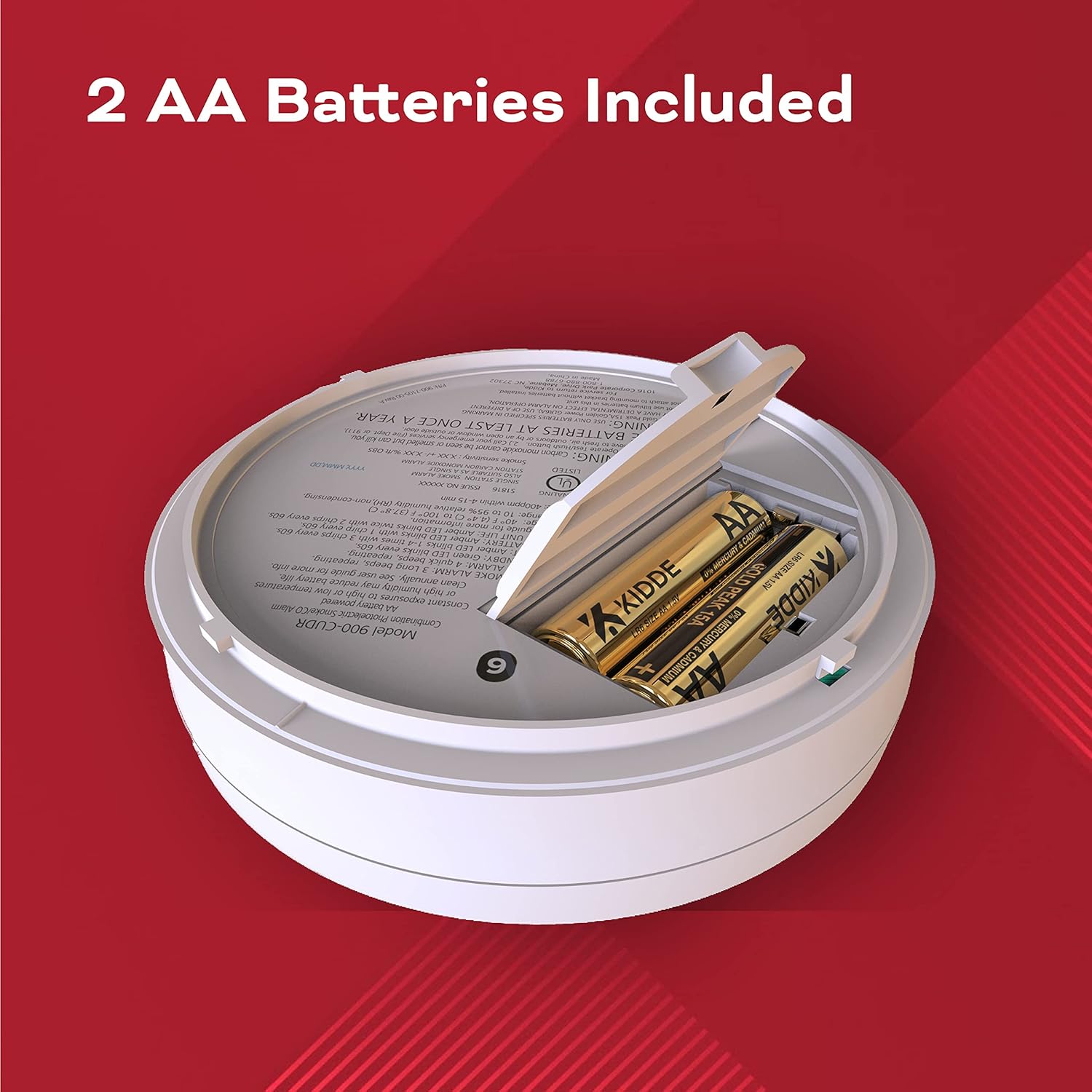 Smoke & Carbon Monoxide Detector, 2 Pack S40196
