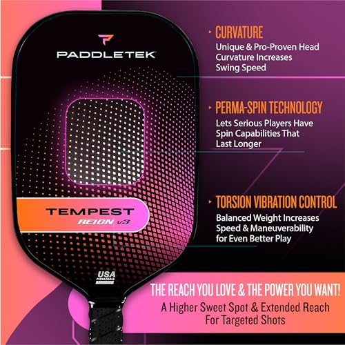 Pickleball Paddle with Polymer Honeycomb Core and Carbon Fiber Surface C727186