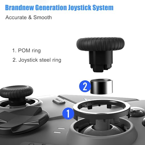 PC Controller with Hall Joystick and Stereo Vibration P8094