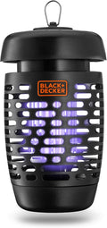 BLACK+DECKER Bug and Fly Zapper, Mosquito Attractant Killer and Fly Trap Pest Control for All Insects, Including Flies, Gnats Indoor & Outdoor