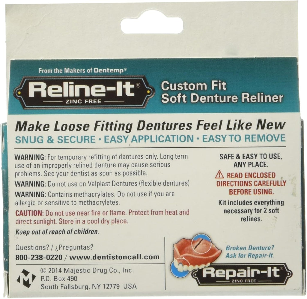 Denture Reliner Kit (Pack of 2) S39233
