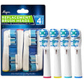 Replacement Brush Heads Compatible with OralB Braun- Best Double Clean, Pack of 20 Electric Toothbrush Replacement Heads- for Oral B Pro, 1000, 8000, 9000, Adults, Kids, Vitality, Dual Plus!