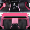 Custom car Floor mats for 96% of Cars, SUVs and Sports Cars, Full-Coverage Protective Floor mats for Men and Women, Non-Slip Leather Floor mats, All-Weather Luxury car mats-Gray-Black