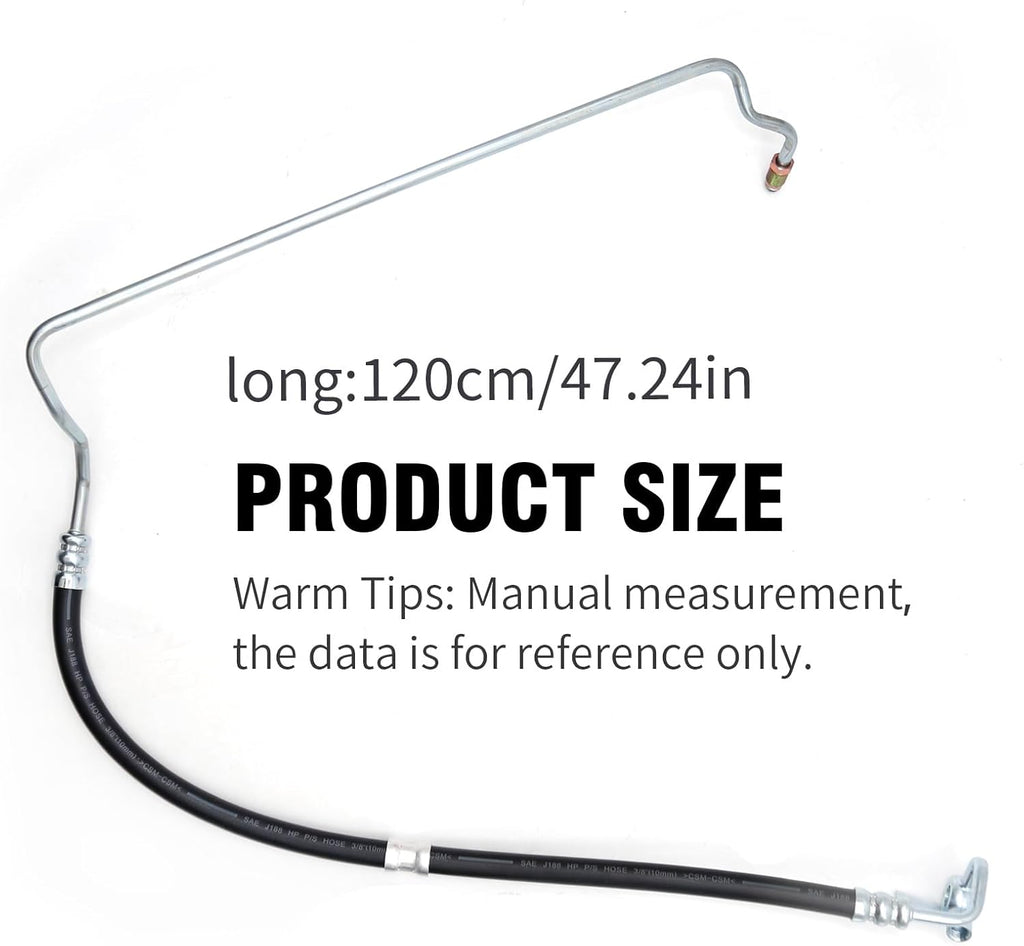 Power Steering Pressure Line Hose Assembly for Toyota Tundra 2000-2006 Sequoia 2001-2007 V8 4.7L N5714