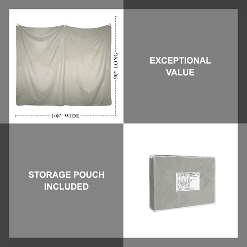 100% Virgin Wool Blanket for Car and Winter Camping, Full Size X749255