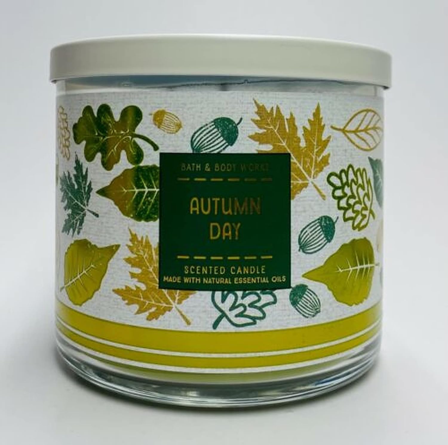 Bath and Body Works Autumn Day 3 Wick 14.5 Ounce Candle