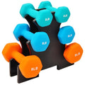 Signature Fitness Adjustable Dumbbell Hand Weights Set, 20LBS, 32LBS, 40LBS, 45LBS, Multiple Styles