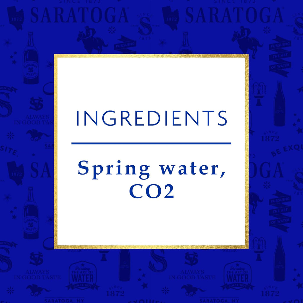 Sparkling Spring Water Bottle PET, 16 Oz, 4 6-Pack S3218