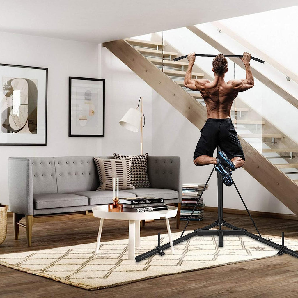 Heavy Bag Stand Folding Boxing Stand with Pull Up Bar for Home Fitness R3272