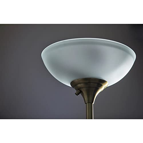 Bergen Torchiere Floor Lamp, Black B303
