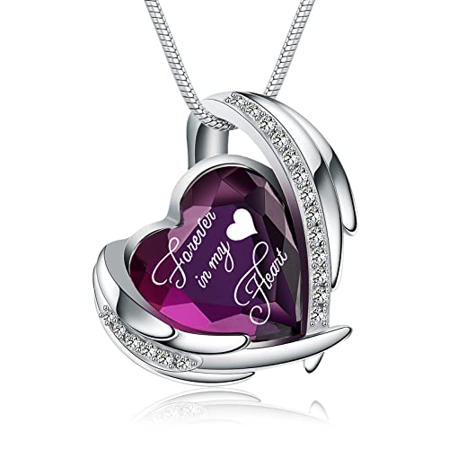 Heart Crystal Cremation Urn Necklace for Ashes, Stainless Steel Cremation Jewelry for Ashes Memorial Pendant Ashes Urn Necklace with Engraving and Filling Kit
