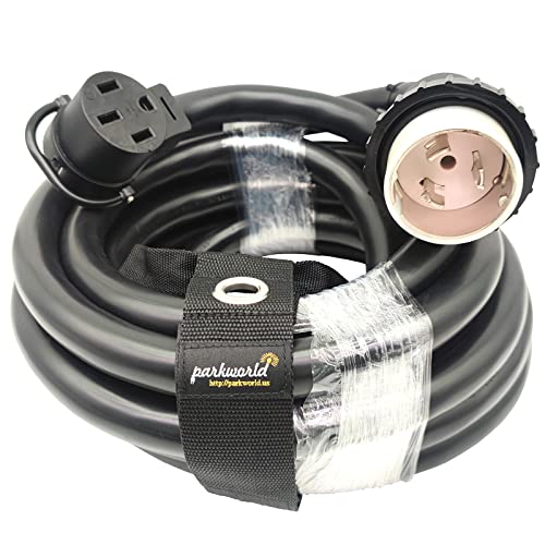 Shore Power 50A to RV & EV Extension Adapter Cord, 30 Feet I73800