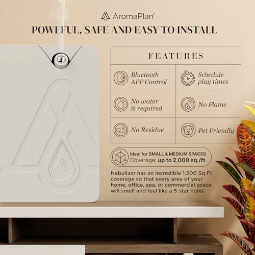 Bluetooth Smart Scent Air Machine for Home with 3 Fragrances Z13173
