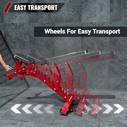 Adjustable Weight Bench for Home Gym Strength Training F2949