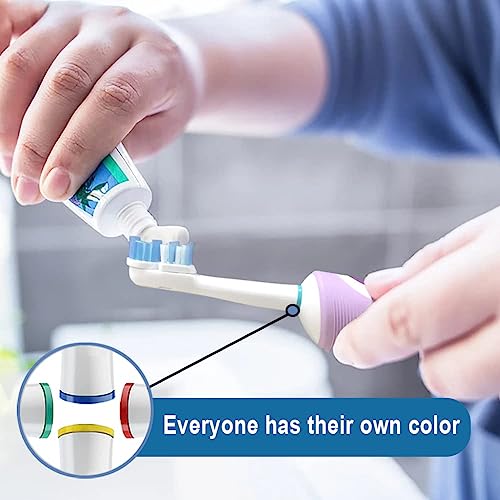 Dual-Clean Replacement Brush Heads for Electric Toothbrush, 8 Pcs R493557