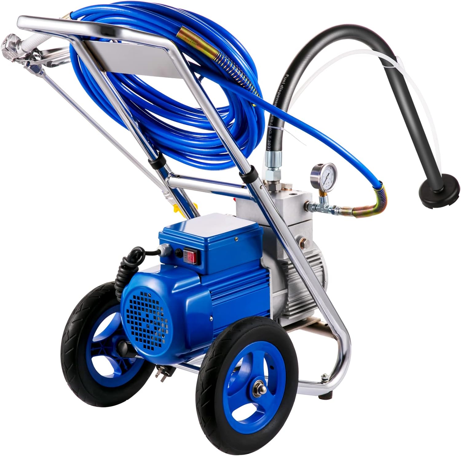 Airless Paint Sprayer, 1500W, 1GPM with 50ft Hose D468237