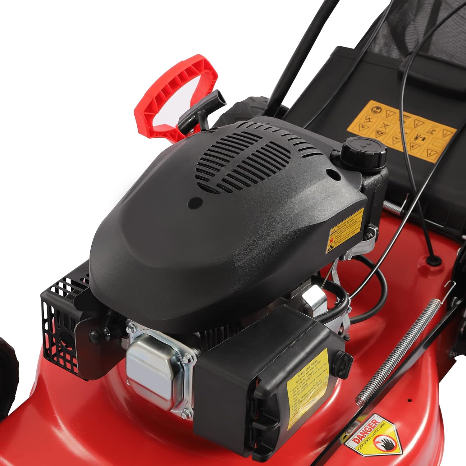 Self-Propelled Gas Lawn Mower, 8 Adjustable Heights H5415