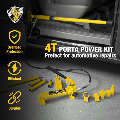 4 Ton Hydraulic Porta Power Kit with Carrying Case Q981