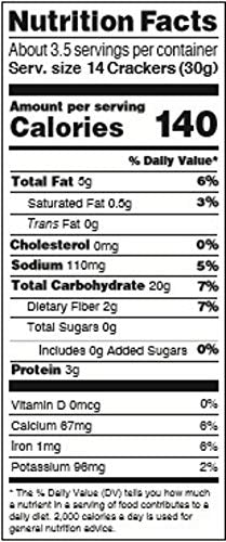 Multi-Seed Crackers, Original, 4.5 oz. G4928