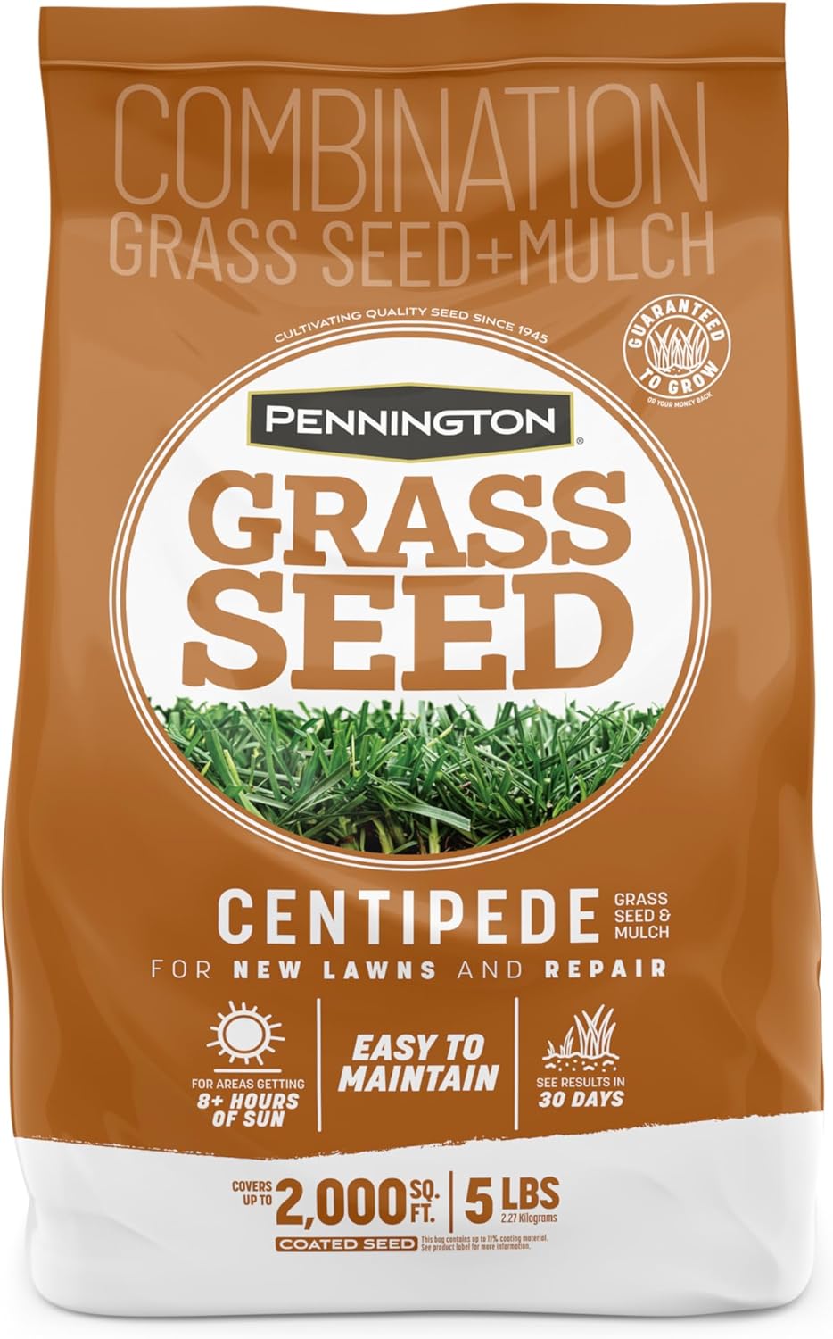 Pennington Centipede Grass Seed & Mulch 5 LB