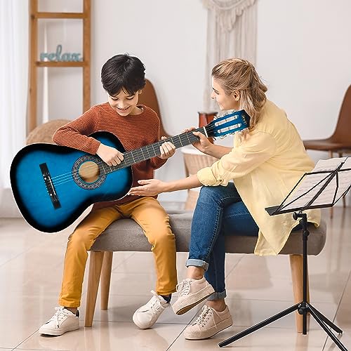 Acoustic Guitar with Case, Strap, Tuner and Pick D79279