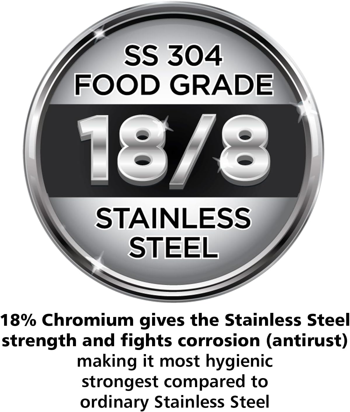 Stainless Steel 5 Litre Pressure Cooker R840334