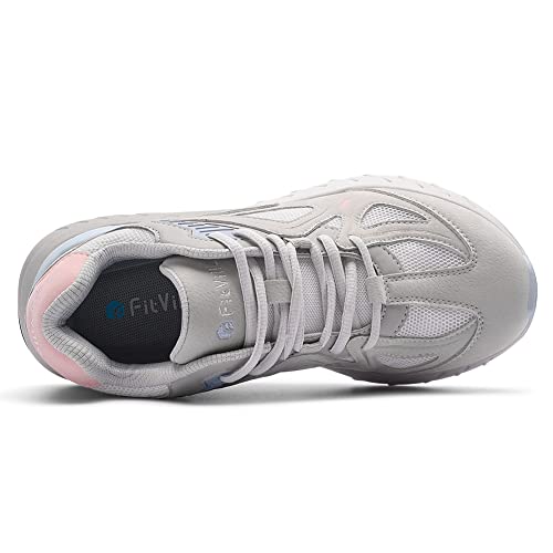 Women's Extra Wide Walking Shoes for Flat Feet T702419