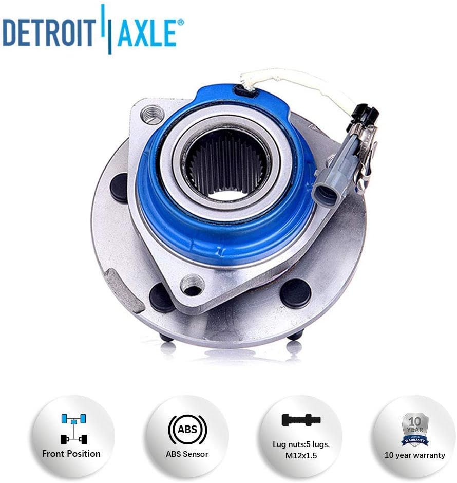 2 Front Wheel Bearing Hubs for Chevy Impala Monte Carlo Buick LaCrosse N980
