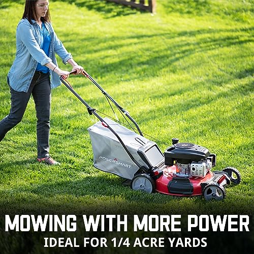 Gas Push Lawn Mower 21in 144cc 3-in-1 F762
