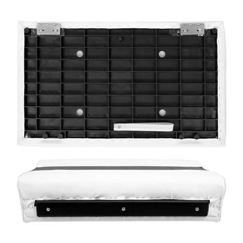 Pontoon Bench Seat Cushion Set, Grey/Navy/Blue N37144