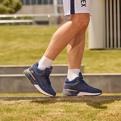 Extra Wide High-top Basketball Shoes for Men with Ankle Support Q64695