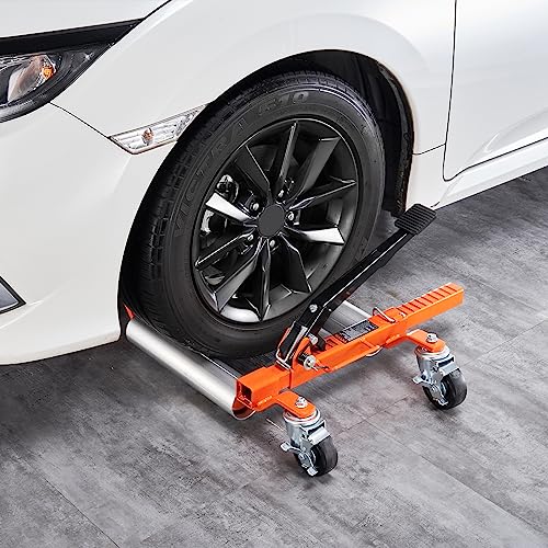 Wheel Dolly Car Skate, Heavy Duty Ratcheting Tire Skate for Car Truck RV Trailer, 1500 LBS N2265