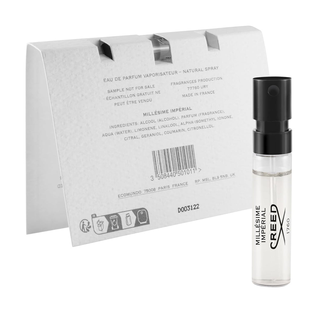 Men's Fragrance Sample Set - 6 Cologne Samples, 0.05 oz Each U110